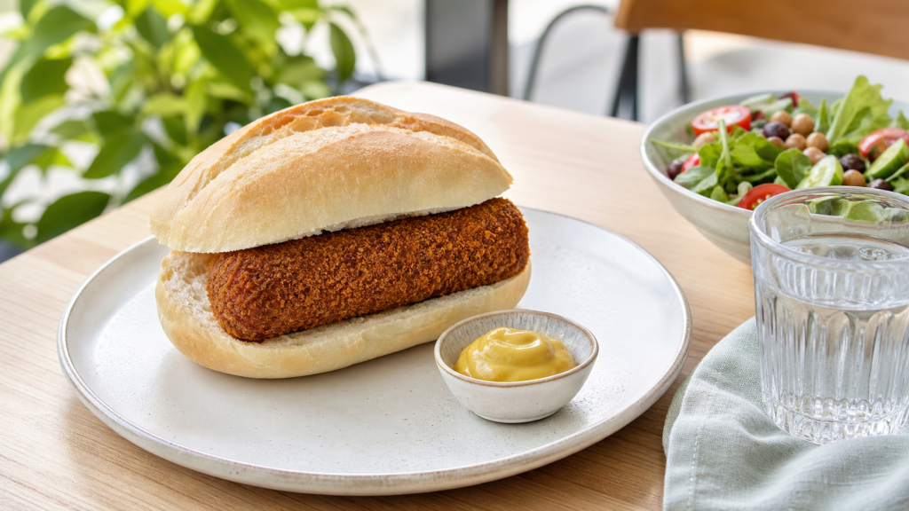 Broodje kroket calorieen: slim kiezen bij lunch