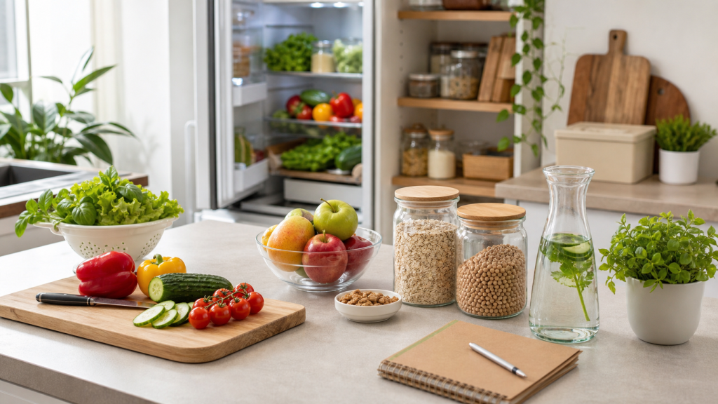 Keuken opruimen: zo maak je gezond eten makkelijker