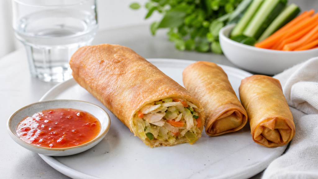 Loempia calorieen: snackrol, maaltijdloempia en saus