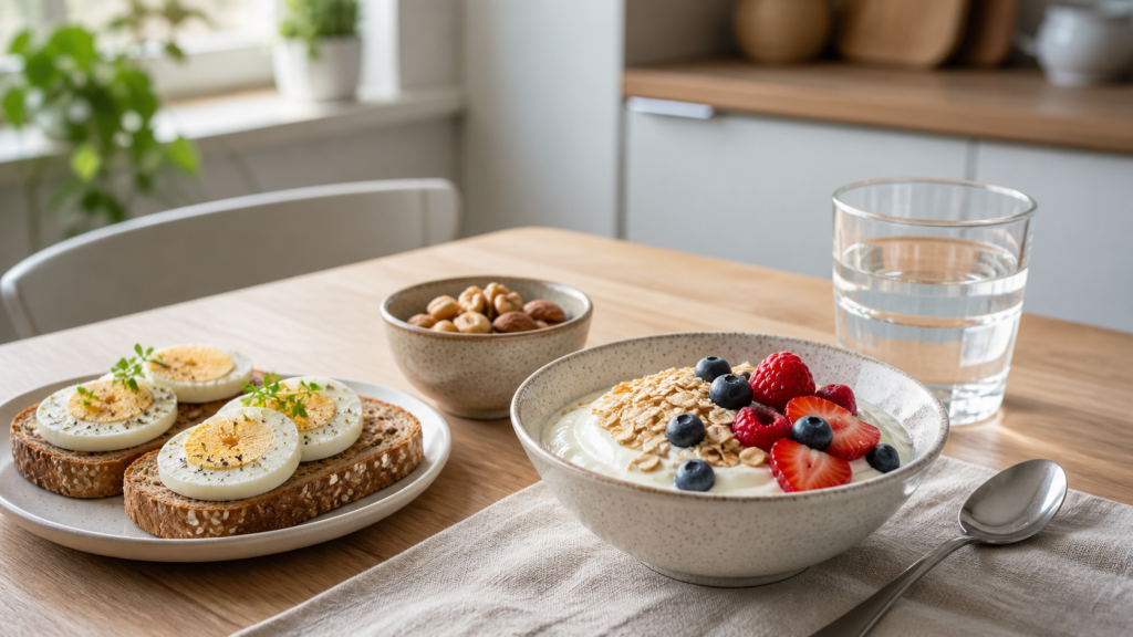 Protein at breakfast: less hunger and morning snacking